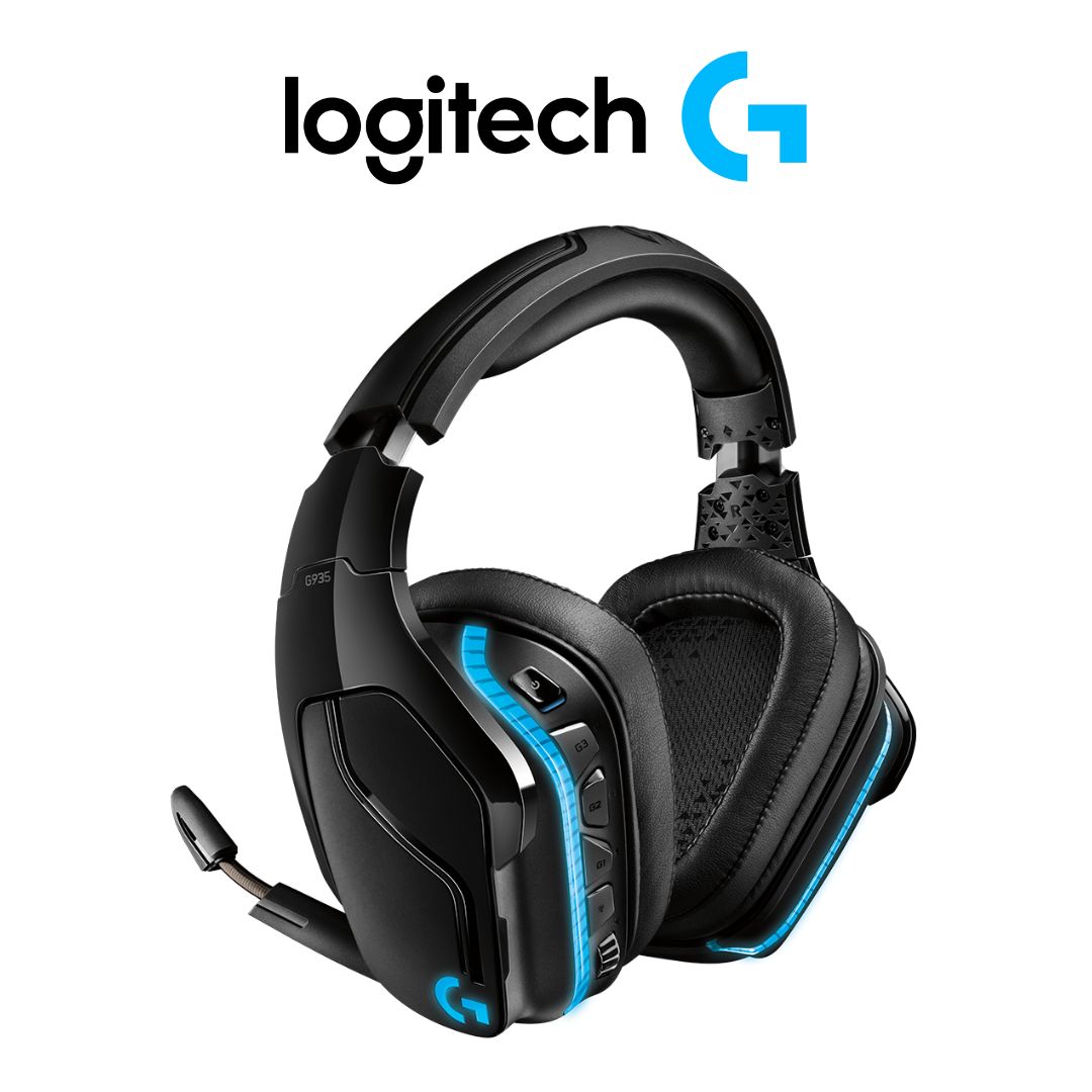 Audifonos diadema inalambrico Gaming logitech G935
